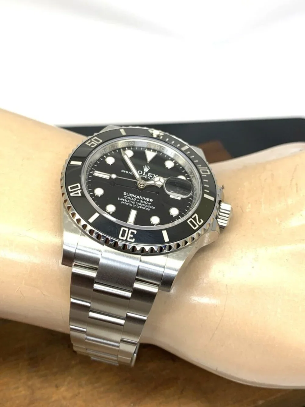 Rolex Submariner Men's Watch 126610 Swiss Automatic Black Dial Box Card 2024